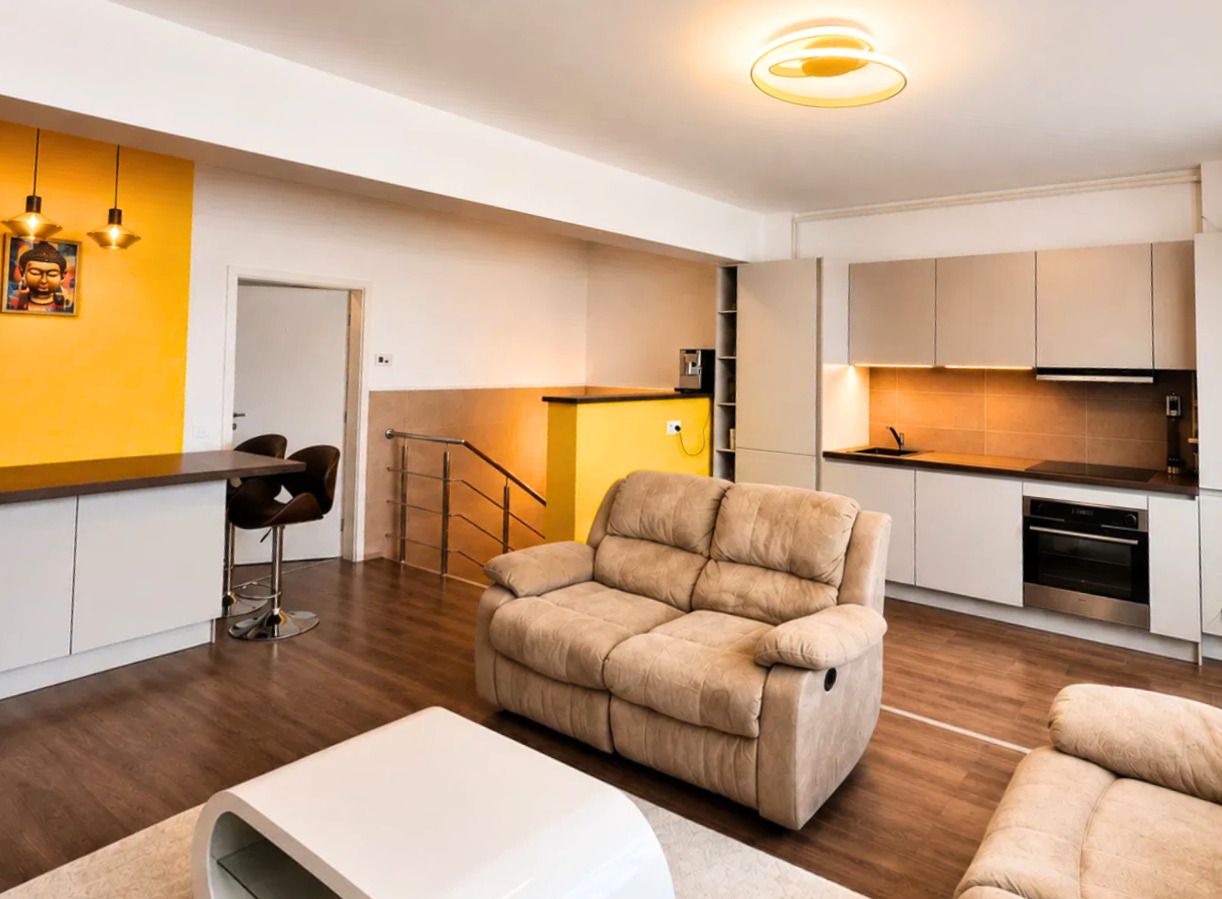DUPLEX MODERN CU 3 CAMERE TERASĂ PARCARE ȘI BOXĂ CORESI — fotografia 4
