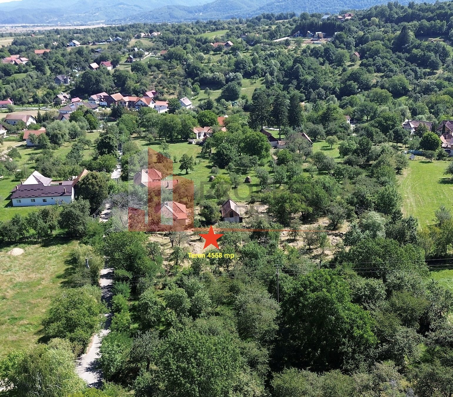 Teren 4558 mp cu casă tradițională, Sohodol, Bran — fotografia 3