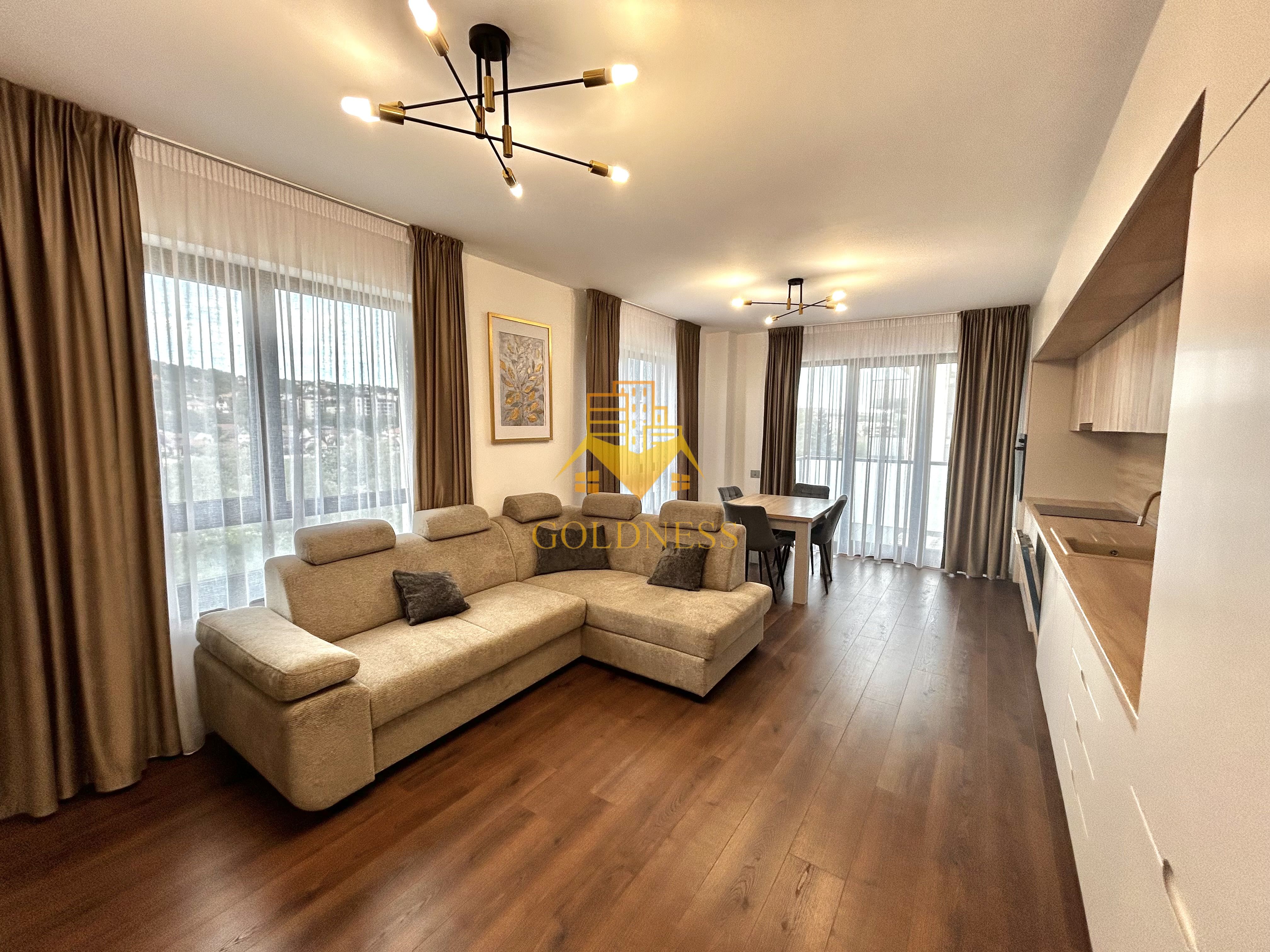 2 camere, Modern, Parcare, Bloc nou, Liberty Park, Semicentral, Gara — fotografia 3
