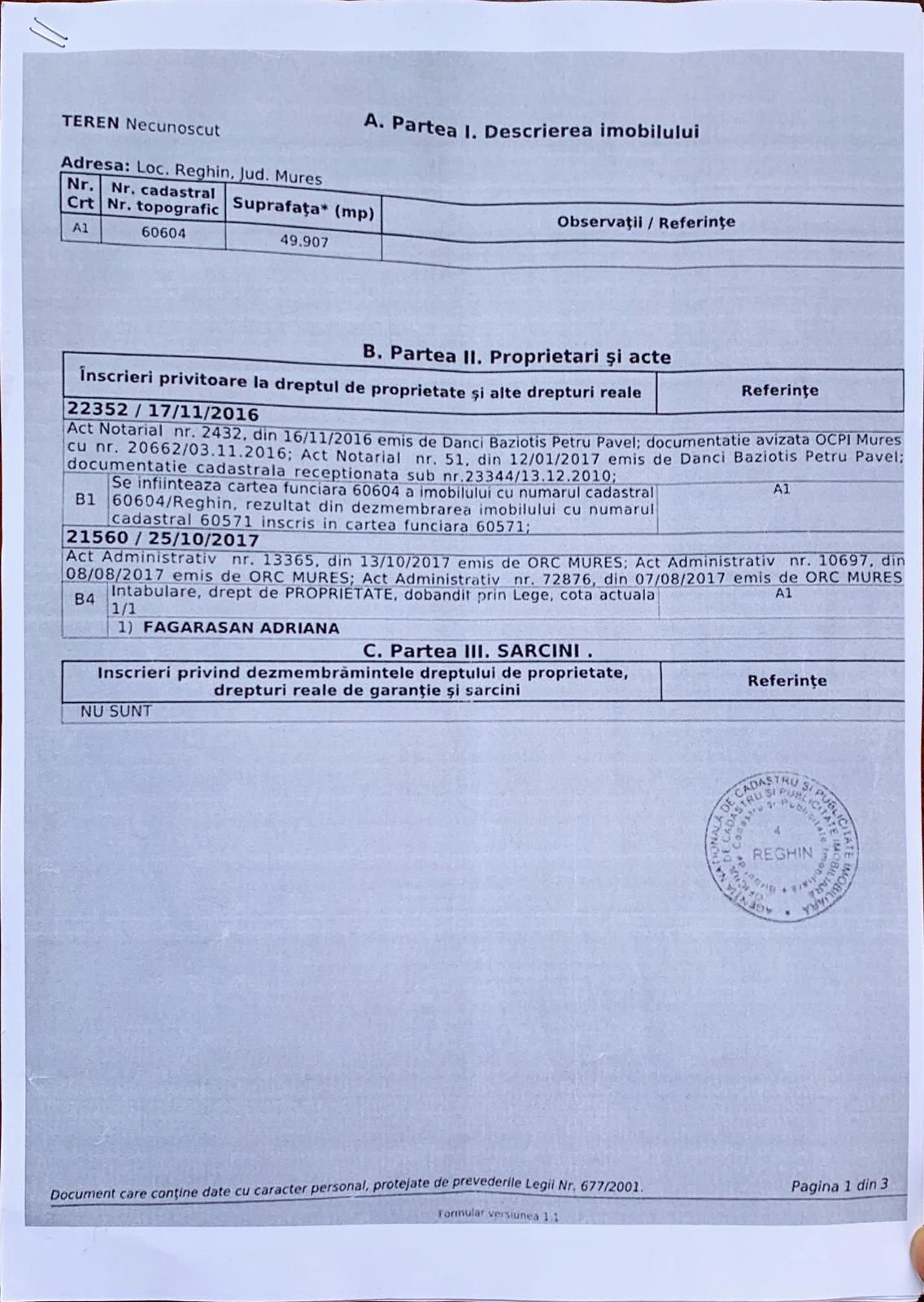 Teren 50000 mp, intravilan, Reghin, 0% comision — fotografia 4