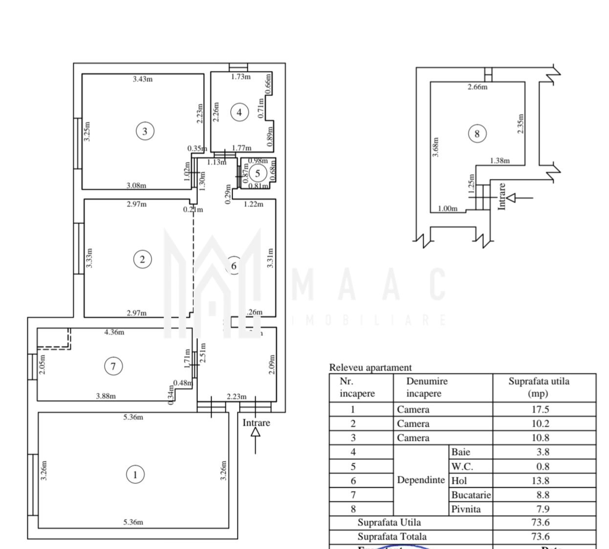 Apartament 3 camere | Parter înalt | Pivnita | Terezian — fotografia 15