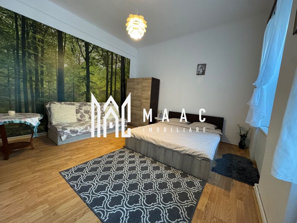Garsonieră de închiriat | Central, Sibiu | 26 mp, mobilată