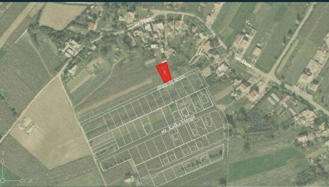 Teren intravilan,676 mp, zona strazii Dara — fotografia 3