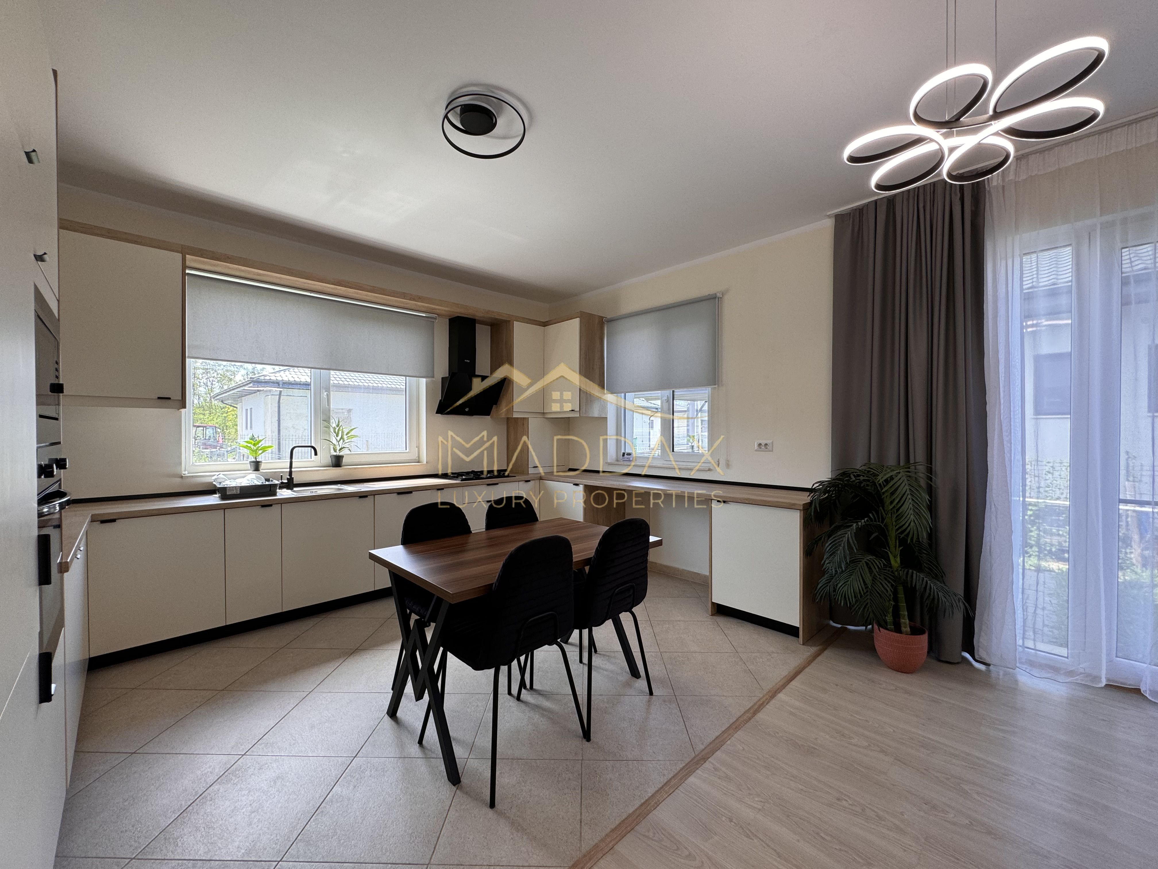 Vila mobilata modern cu 4 camere *2 locuri parcare* //Zona Corbeanca — fotografia 5