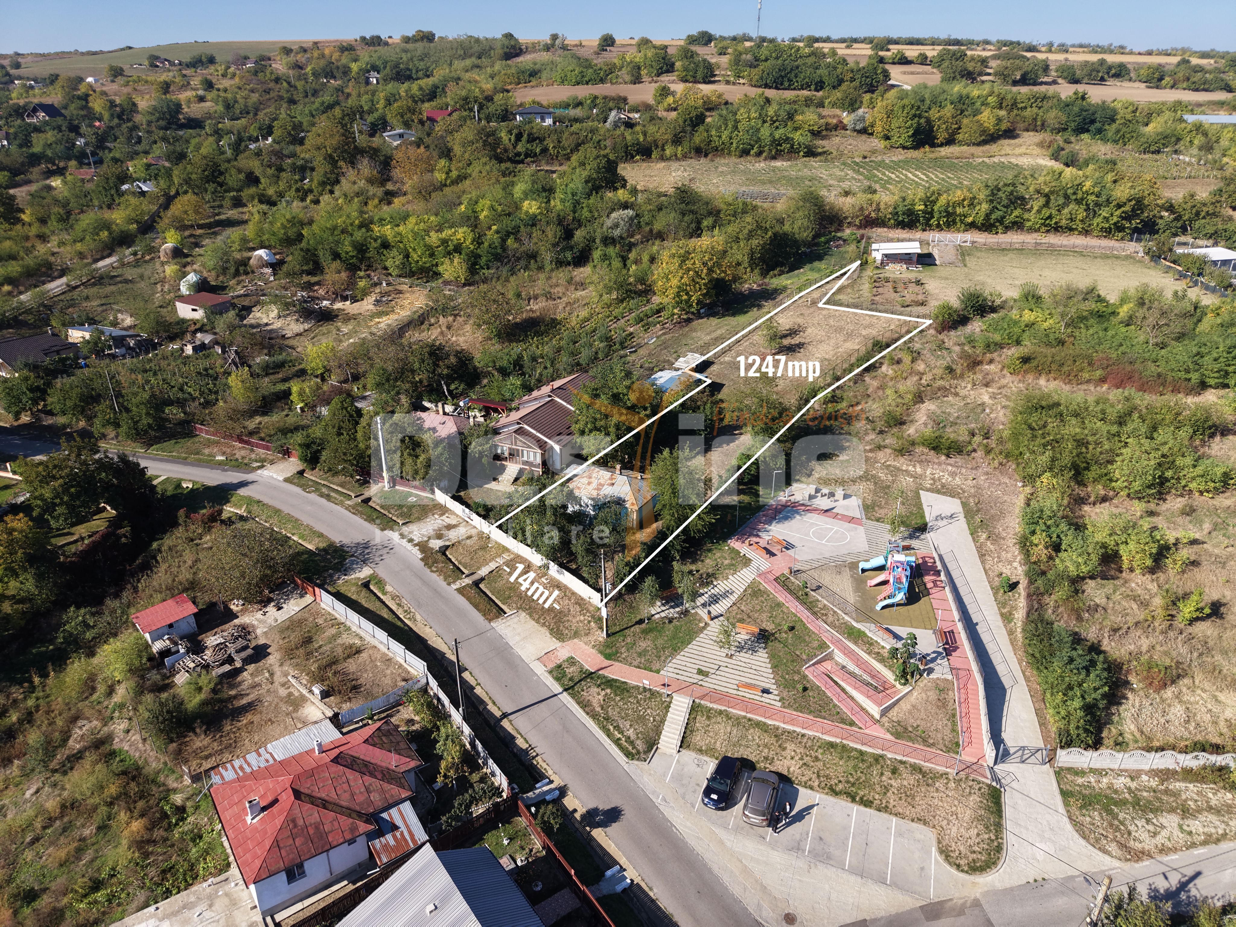 Teren de 1.247 mp cu priveliște spre Iași – liniște aproape de oraș — fotografia 2