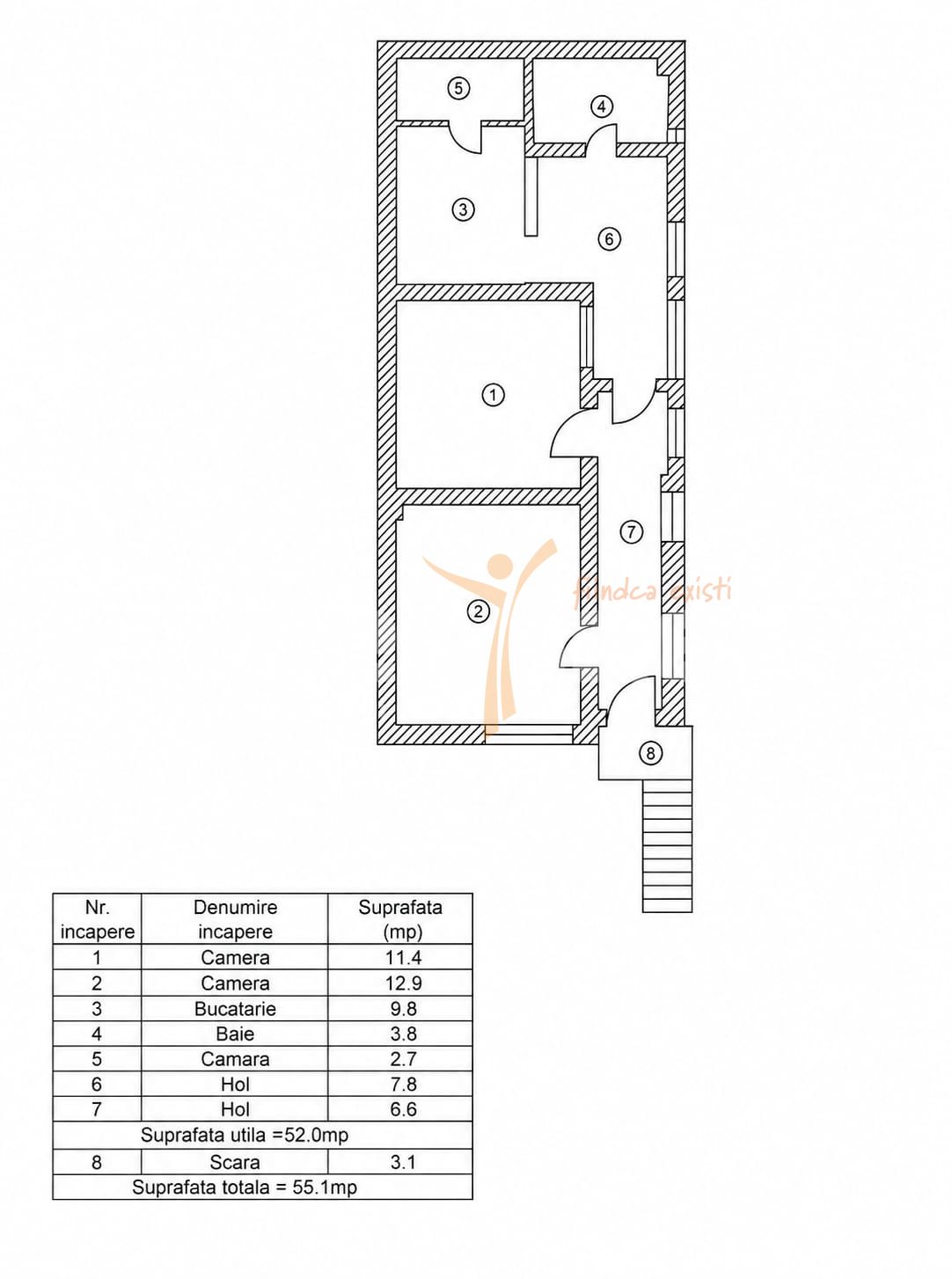 Casă de vânzare – Constructorilor | 5 camere | 110 mp | 200.000 EUR — fotografia 25