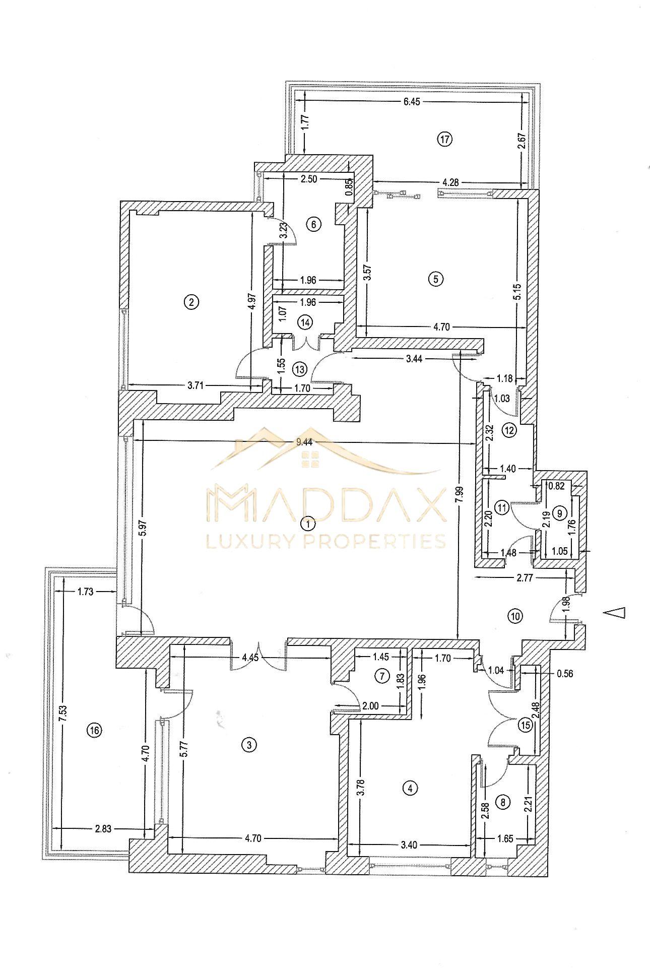 Apartament cu 4 camere 250mp* 2 parcări subterane / Dorobanti-Capitale — fotografia 66