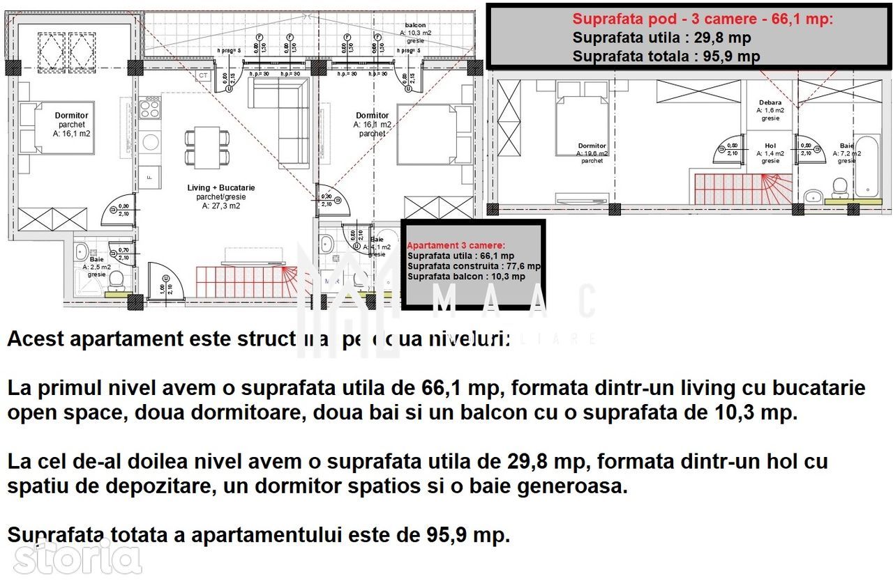 Apartament 4 Camere | 96 MPU | Cartierul Arhitecților — fotografia 17
