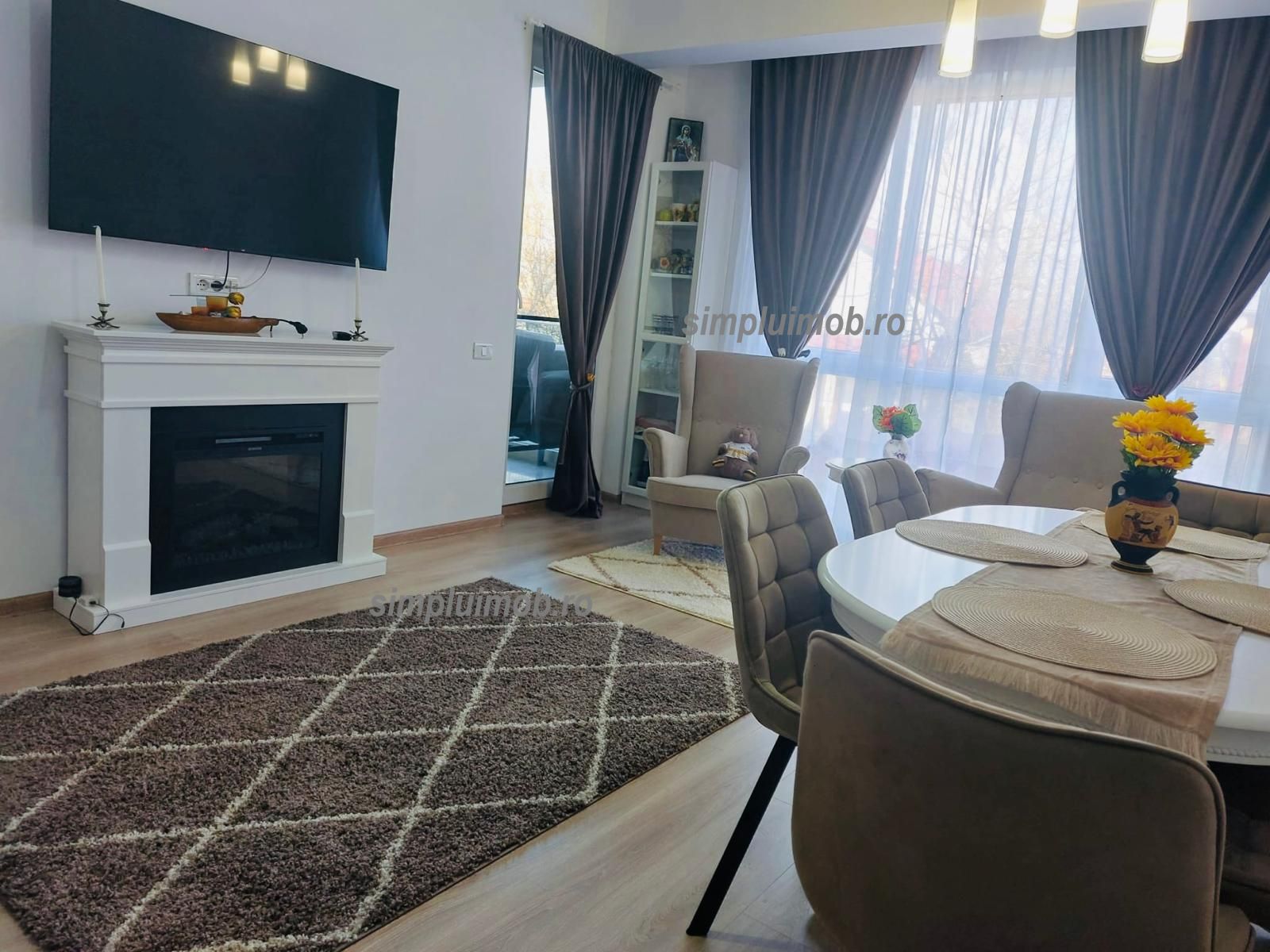 Apartament 2 cam Gama Rezidence 3 complet mobilat+ loc parcare — fotografia 4
