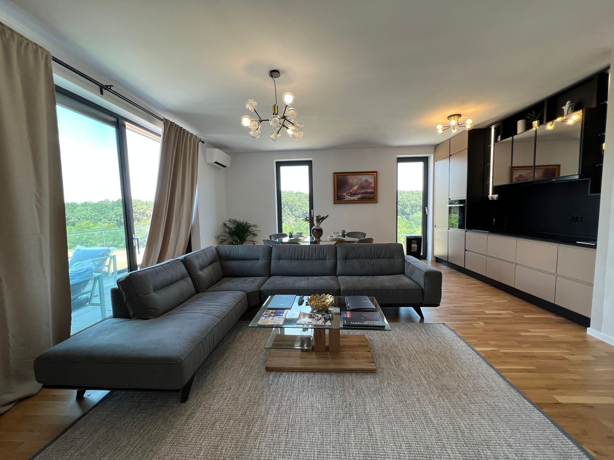 Apt unicat | Vedere Padurea Baneasa [+21% TVA] Terase de 13mp si 11mp — fotografia 3