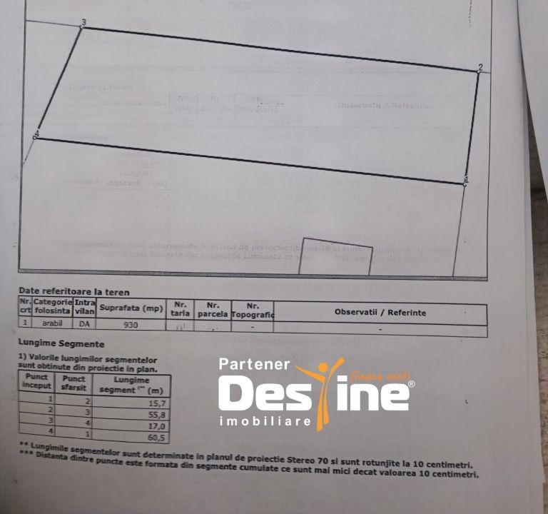 TEREN intravilan MIROSLAVA -Balciu , 930 MP, 89.900 EURO — fotografia 3
