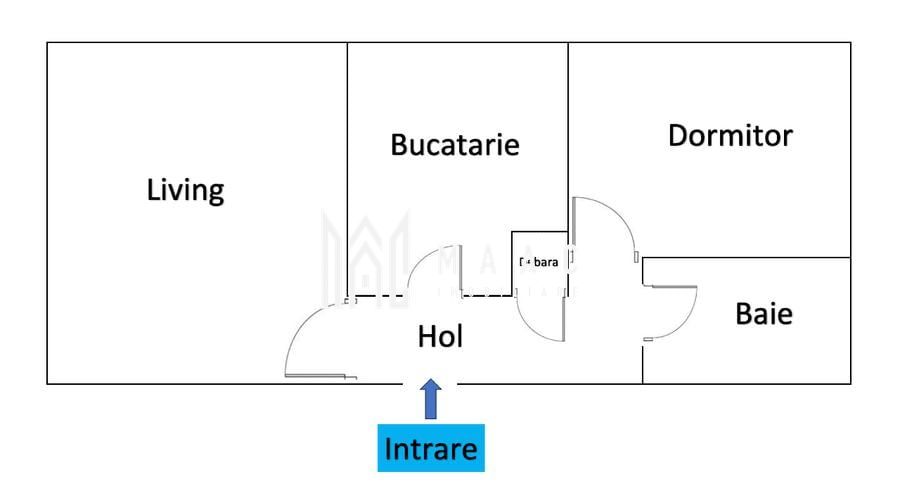 Apartament de vânzare Sibiu 2 camere | Calea Dumbrăvii | 55 mp — fotografia 9