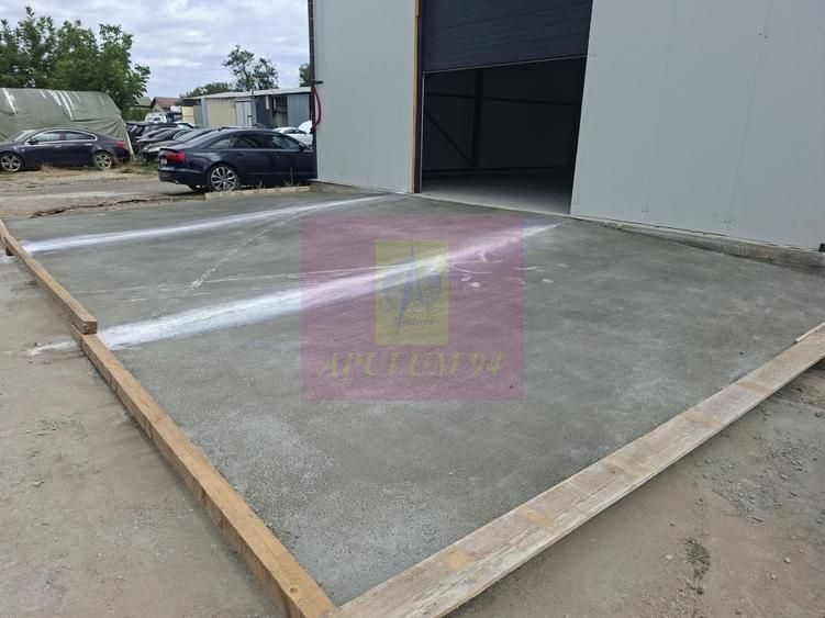 Hala 280mp de inchiriat, Zona parcari platforma beton — fotografia 6
