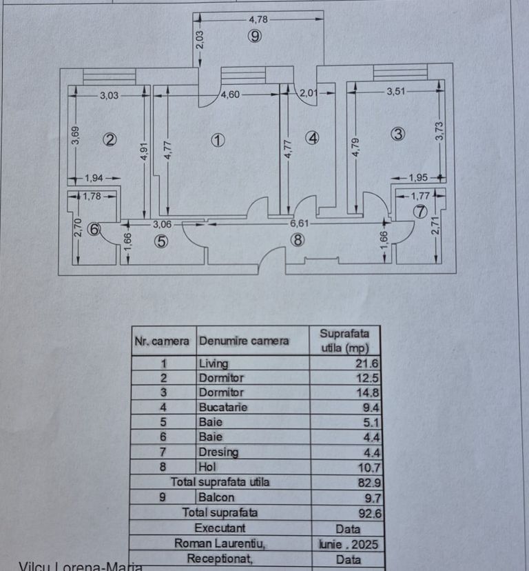 Apartament 3 camere la 5 minute de Promenada Mall ! — fotografia 16