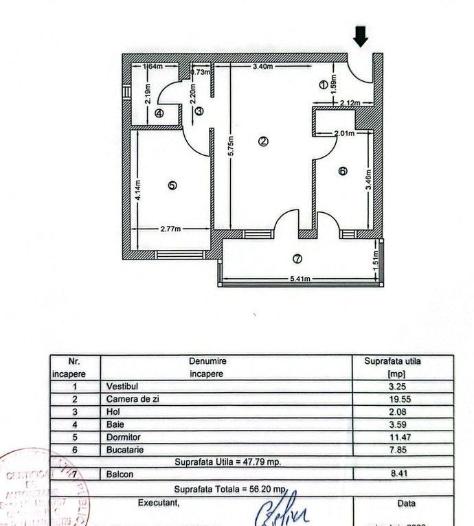 Apartamentul 2 camere zona Auchan TItan - Complex Citadella — fotografia 10