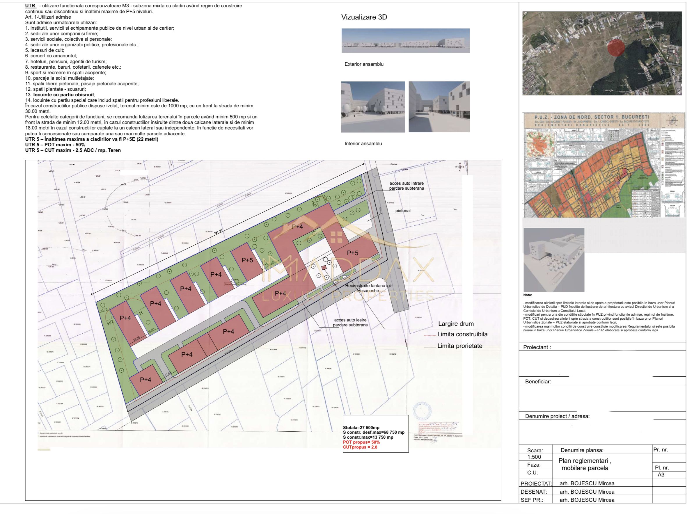 Teren Intravilan ***27,580mp*** // Pădurea Băneasa