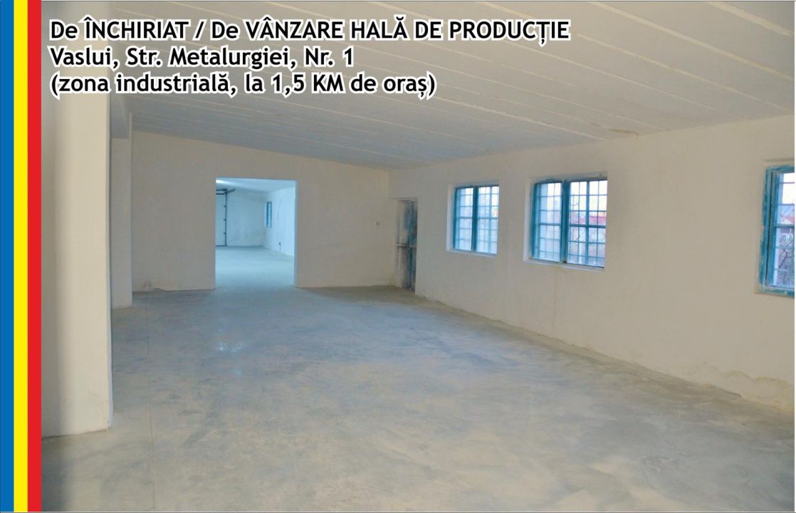 Hala productie, zona Industriala, Vaslui — fotografia 3