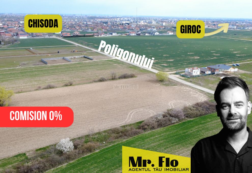 Teren ideal pentru casă sau investiție – Chișoda (Giroc), Poligonului — fotografia 3