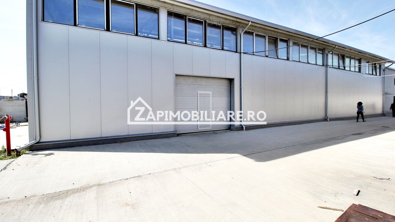 Hale de 1000mp.650mp.360mp.cu pod rulant birouri 200-80-50mp — fotografia 15
