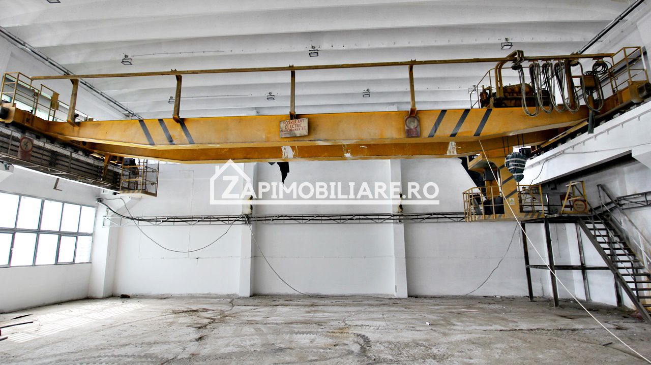 Hale de 1000mp.650mp.360mp.cu pod rulant birouri 200-80-50mp — fotografia 16
