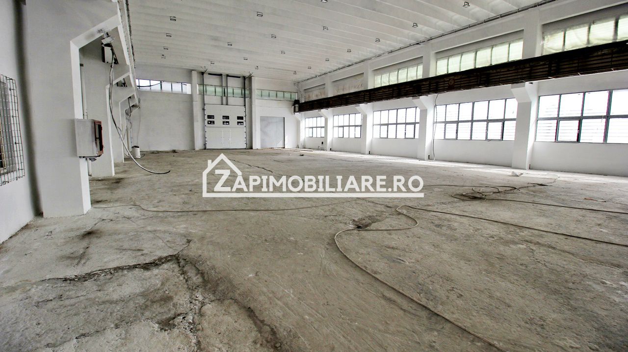 Hale de 1000mp.650mp.360mp.cu pod rulant birouri 200-80-50mp — fotografia 5