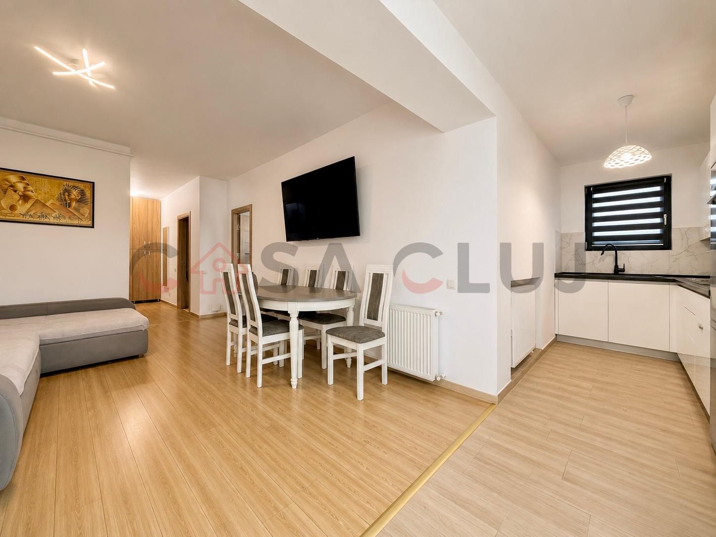 3 camere la cheie, bloc nou, 2 parcări subterane, terasă cu piscină — fotografia 9
