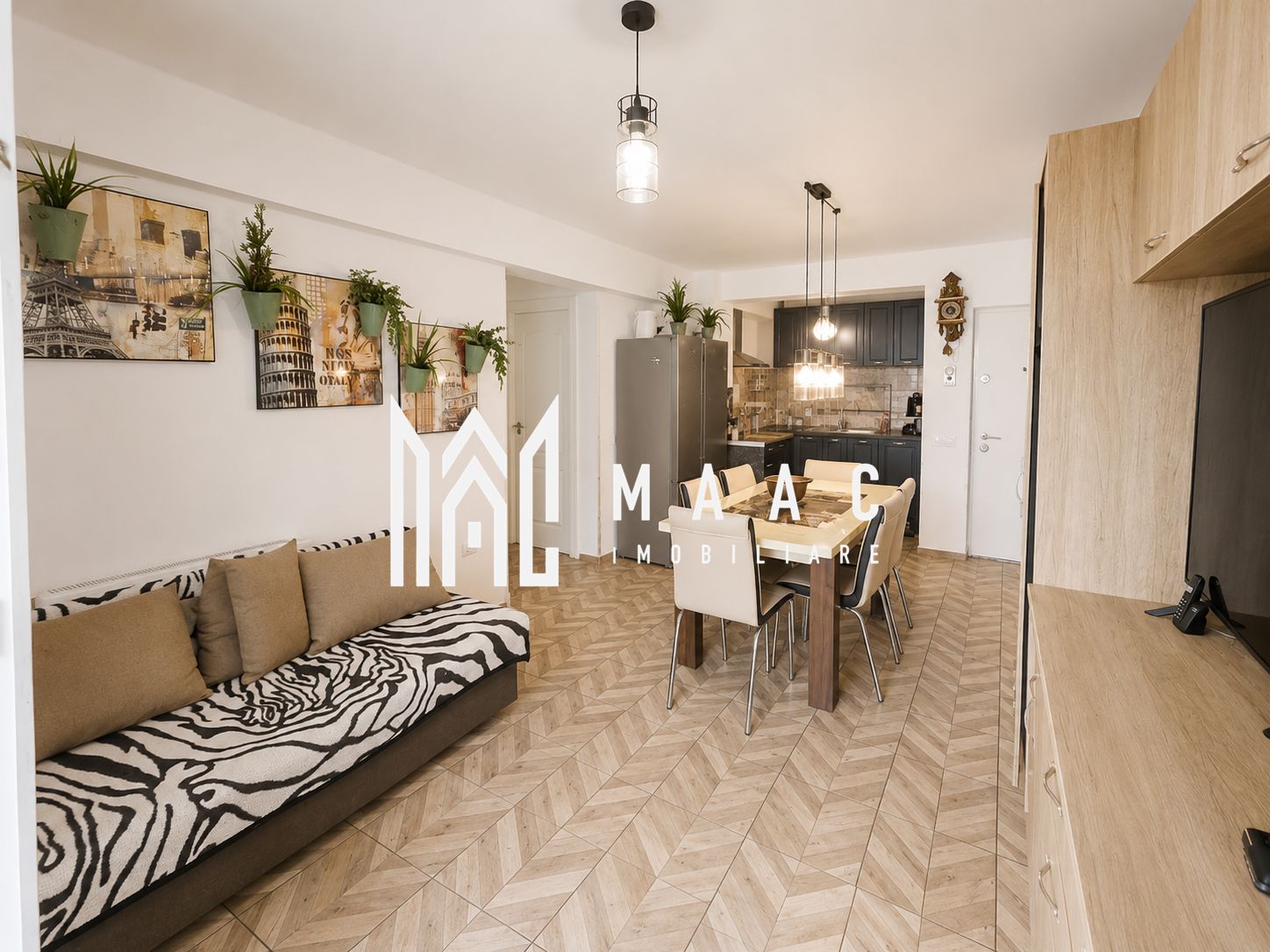 Apartament 3 camere | Etaj 1 | 2 bai | 2 Balcoane | Bloc nou