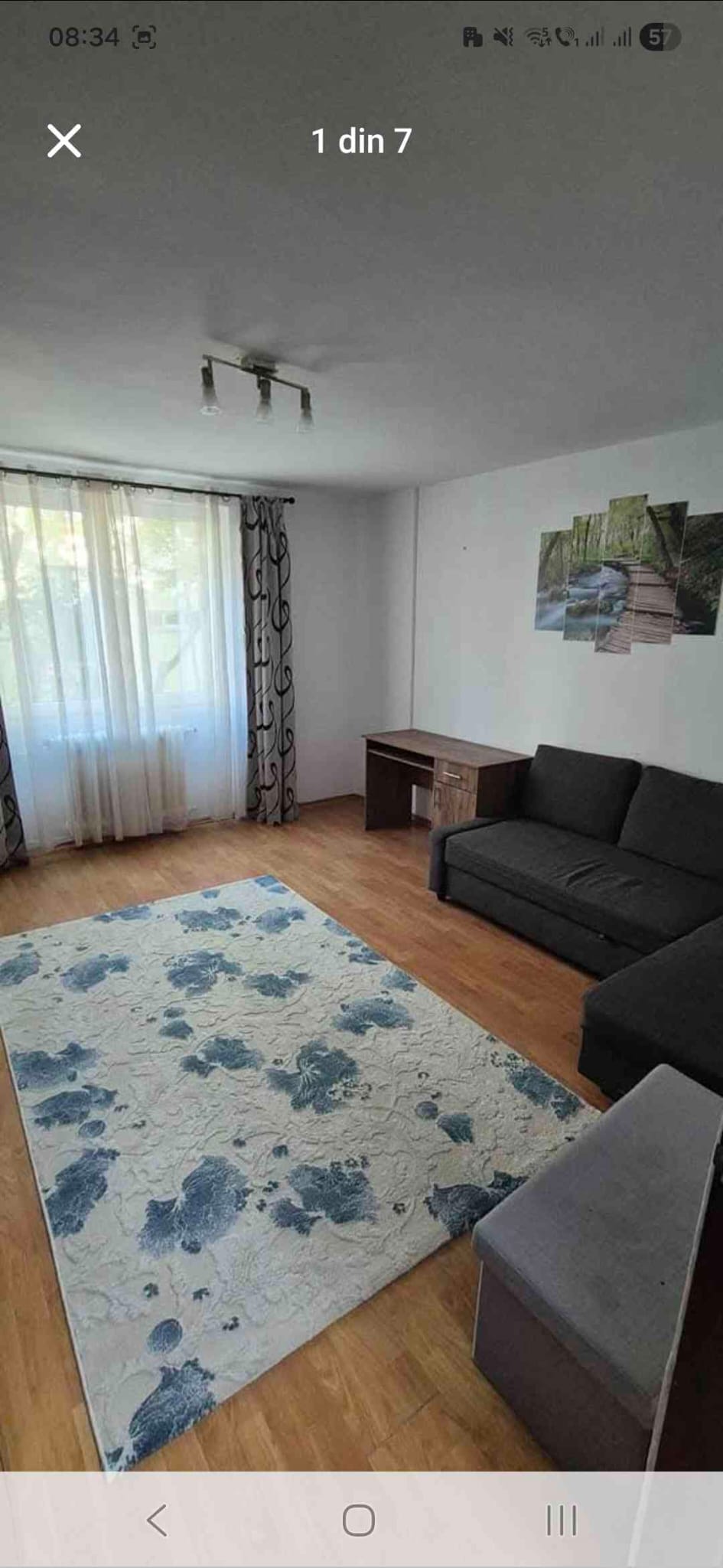 Garsoniera 0 camere, Zona Burdujeni Cuza Voda 2