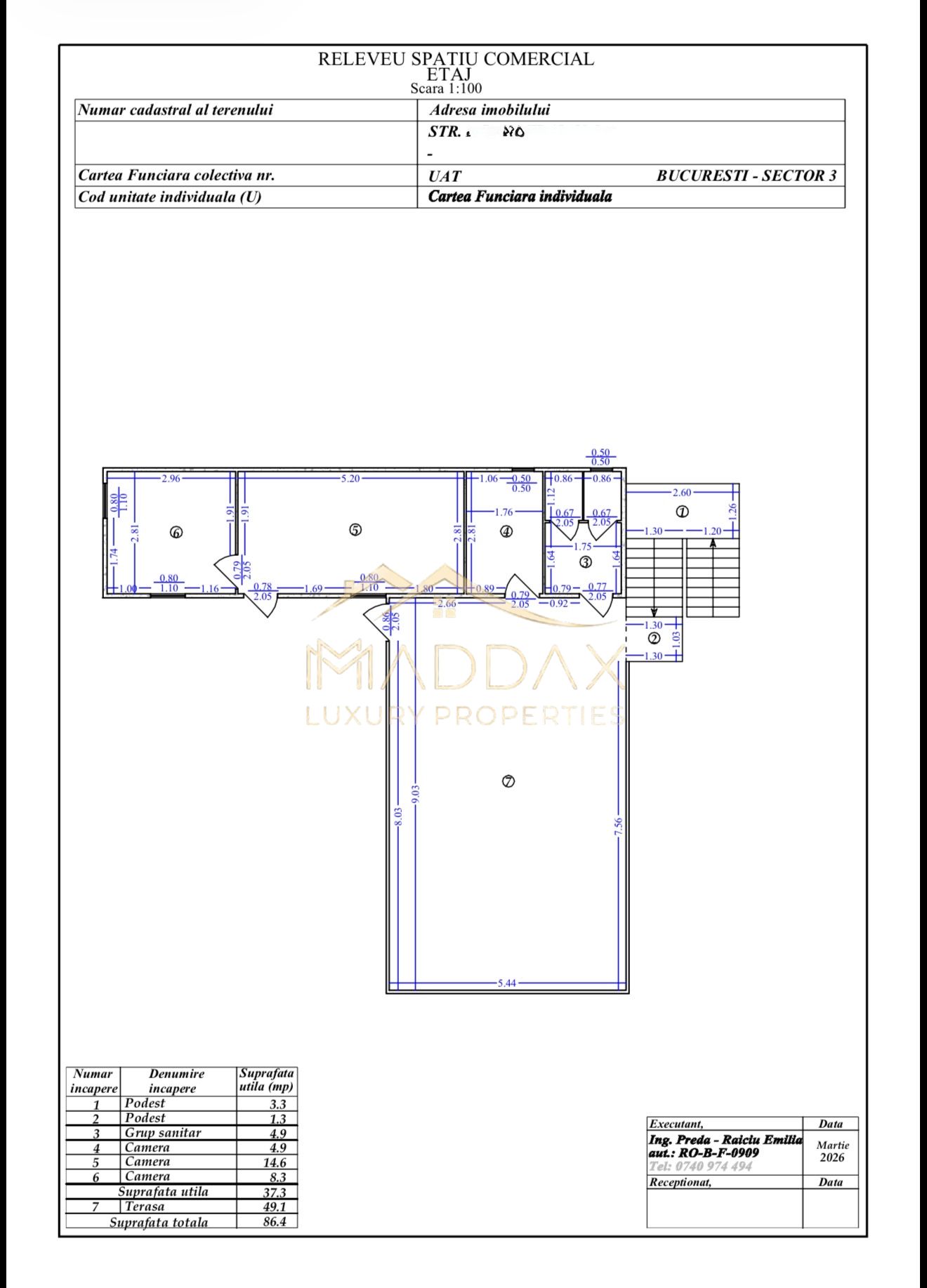 Spatiu Comercial  *731mp* / VAD stradal 31m / 19 locuri de parcare // Unirii — fotografia 42