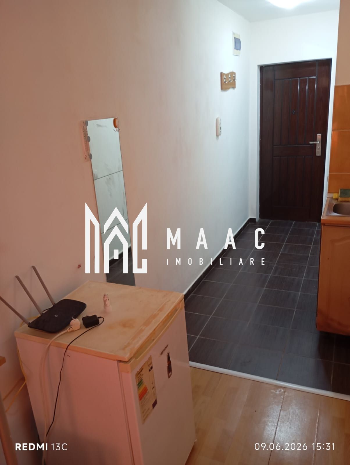 Apartament de vânzare Sibiu | Broscărie | 24 mp, nedecomandat, etaj 5 — fotografia 3