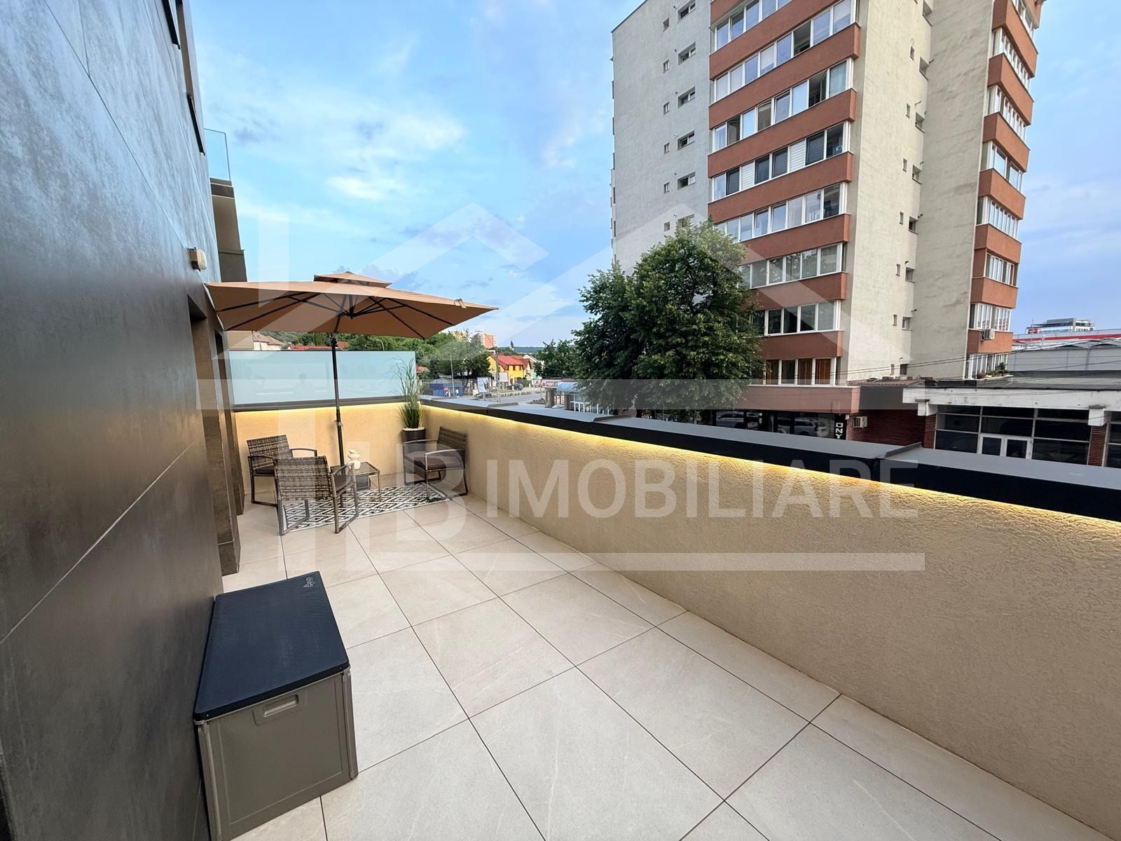 Apartament cu 2 camere, 52mp, terasa 20mp, parcare, lux, Zona Vivat Residence — fotografia 10