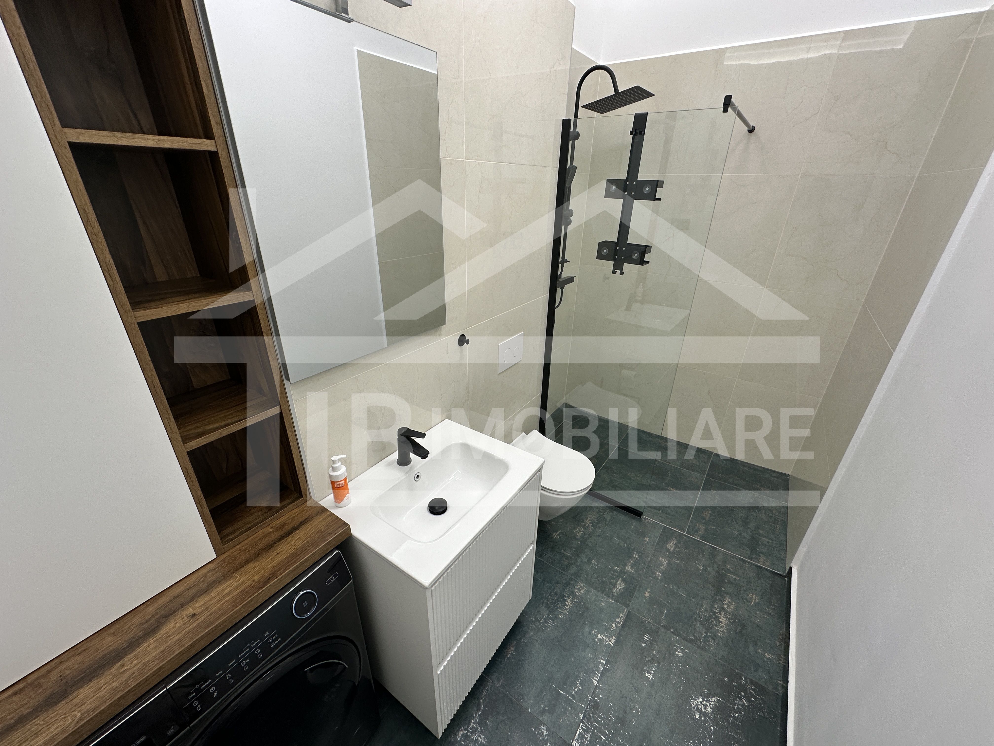 Apartament cu 2 camere, 52mp, terasa 20mp, parcare, lux, Zona Vivat Residence — fotografia 9