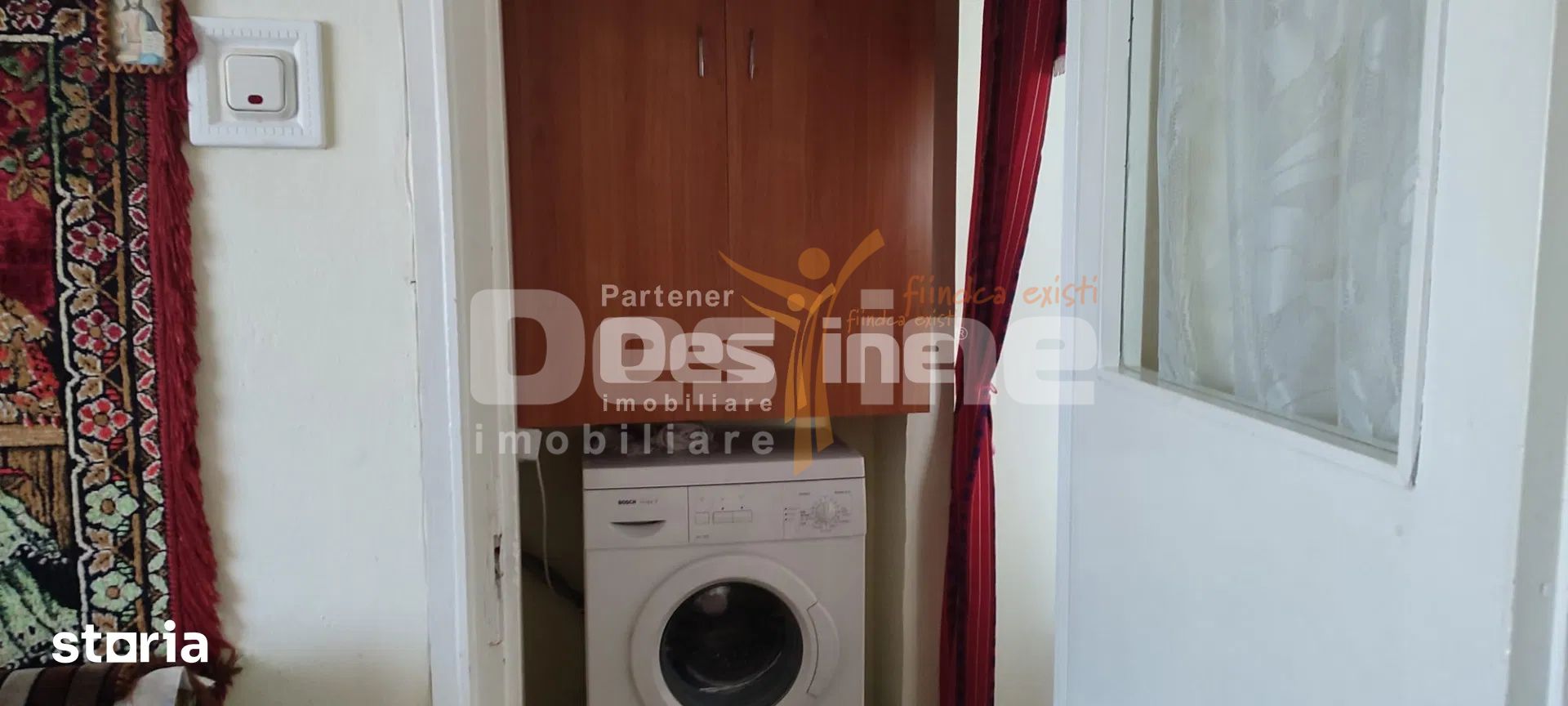 Apartament semidecomandat, 2 camere, etaj intermediar — fotografia 12