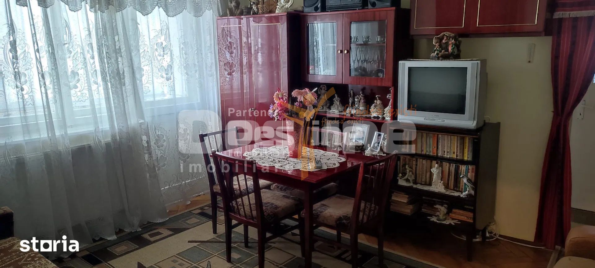 Apartament semidecomandat, 2 camere, etaj intermediar — fotografia 4