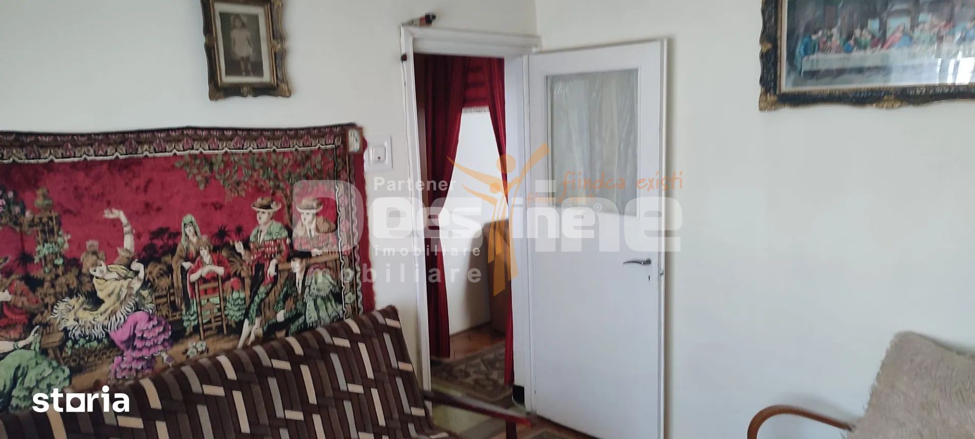Apartament semidecomandat, 2 camere, etaj intermediar — fotografia 7