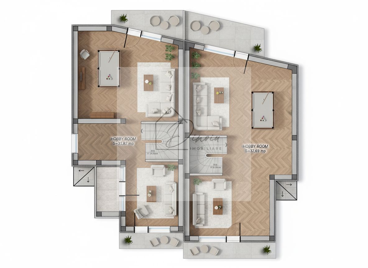 Vila 5 camere Otopeni - centru I individuala, calcan I P+1E+M I COM0% — fotografia 6