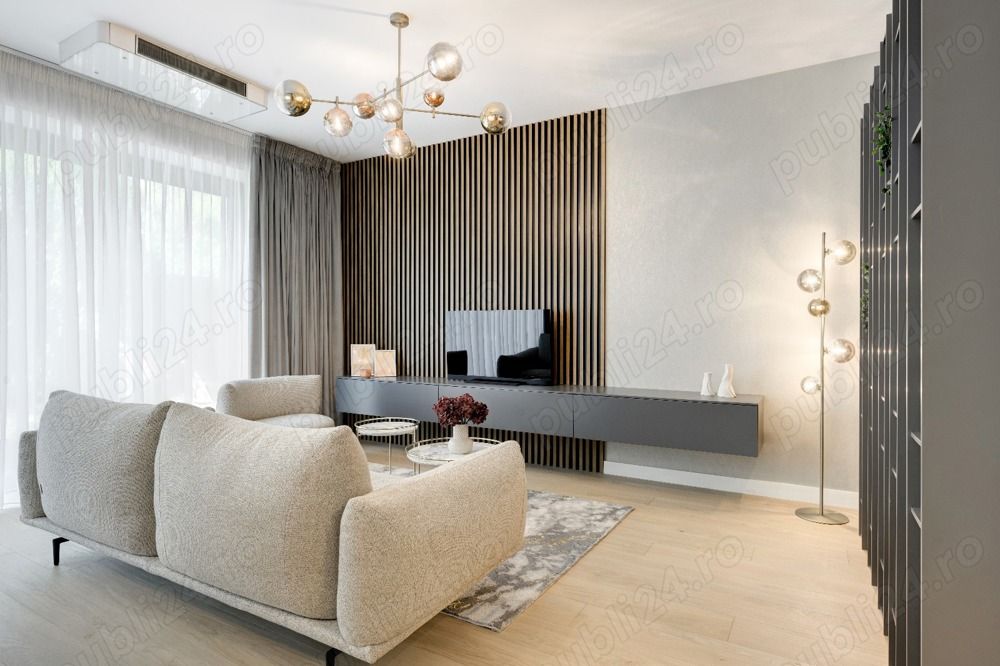 Apartament duplex cu scară interioară LUX Proiect unic tip boutique Pipera - Iancu Nicolae — fotografia 3