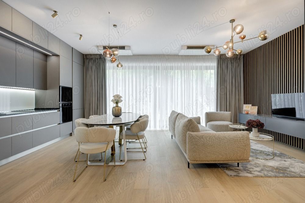 Apartament duplex cu scară interioară LUX Proiect unic tip boutique Pipera - Iancu Nicolae — fotografia 5