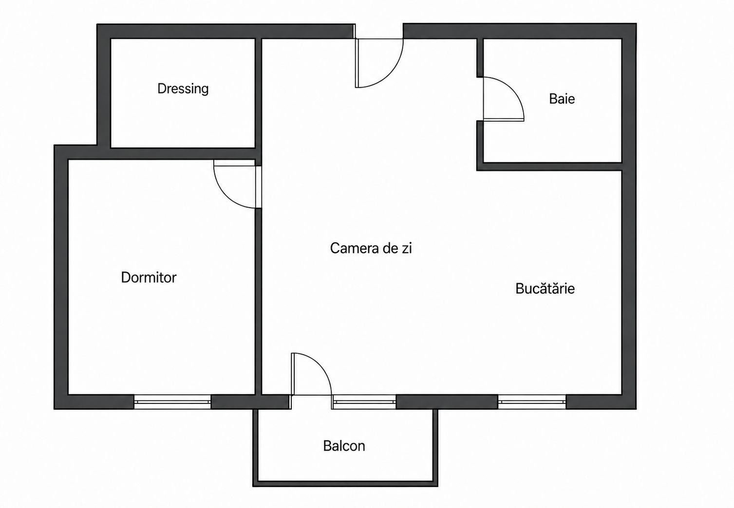 Apartament 2 camere, dressing, balcon, parcare, NewCity Eroilor — fotografia 4
