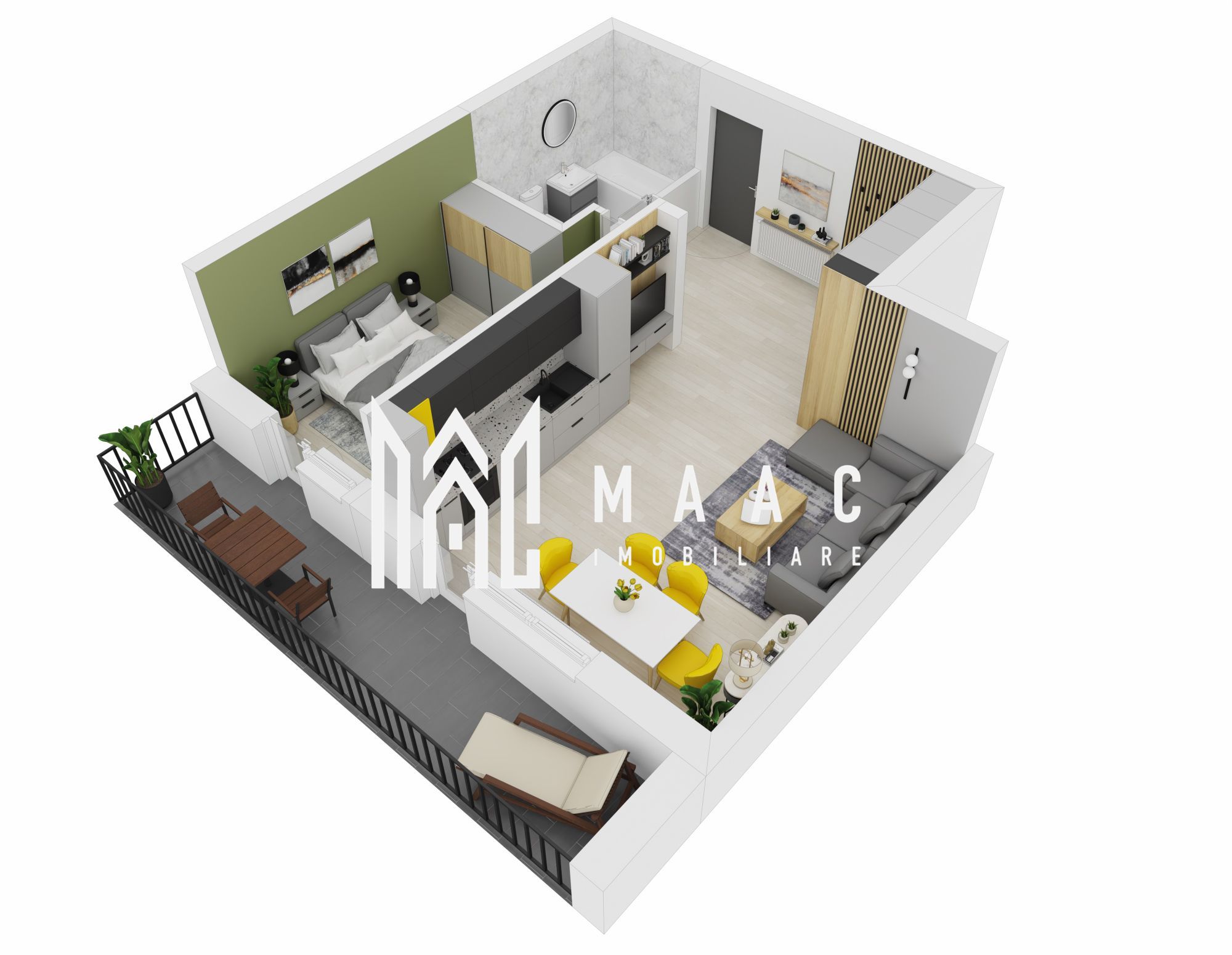 Apartament 2 Camere I Sibiu I Doamna Stanca I Balcon I Parcare Inclusă — fotografia 3