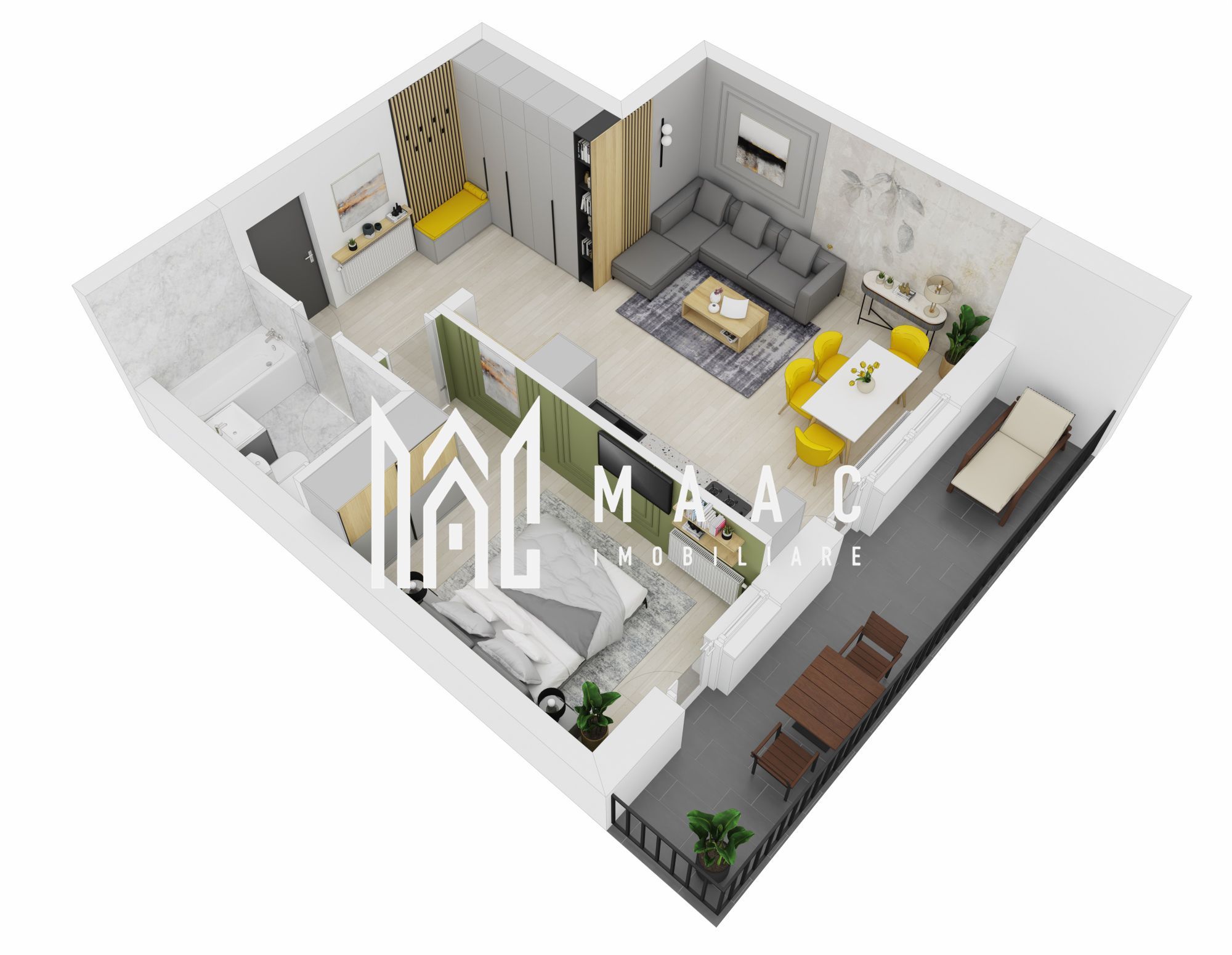 Apartament 2 Camere I Sibiu I Doamna Stanca I Balcon I Parcare Inclusă — fotografia 4