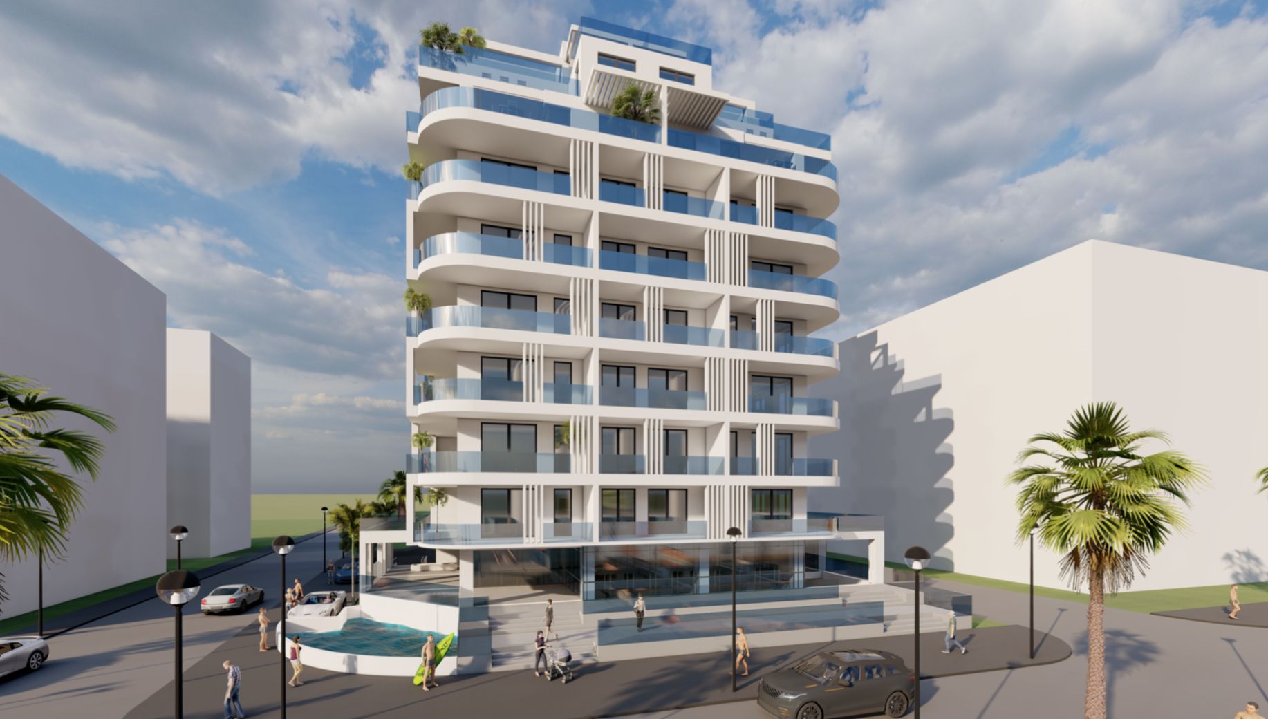 Ag. Eu. vinde ap. 2 cam.  66  mp  | terasa 14 mp  An finalizare 2024 Mamaia Nord — fotografia 6