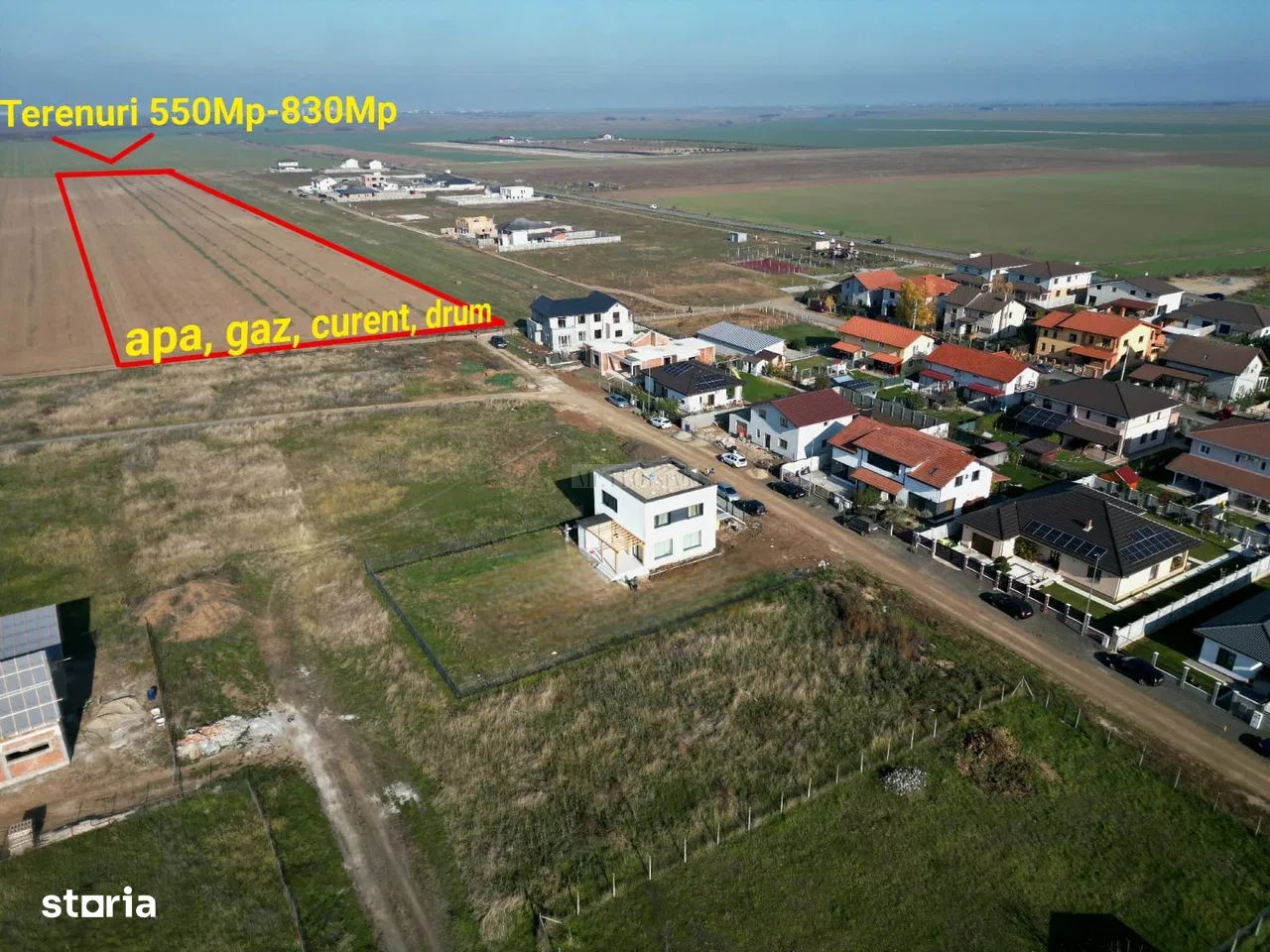 De vanzare teren cu toate utilitatile la Sanandrei — fotografia 3