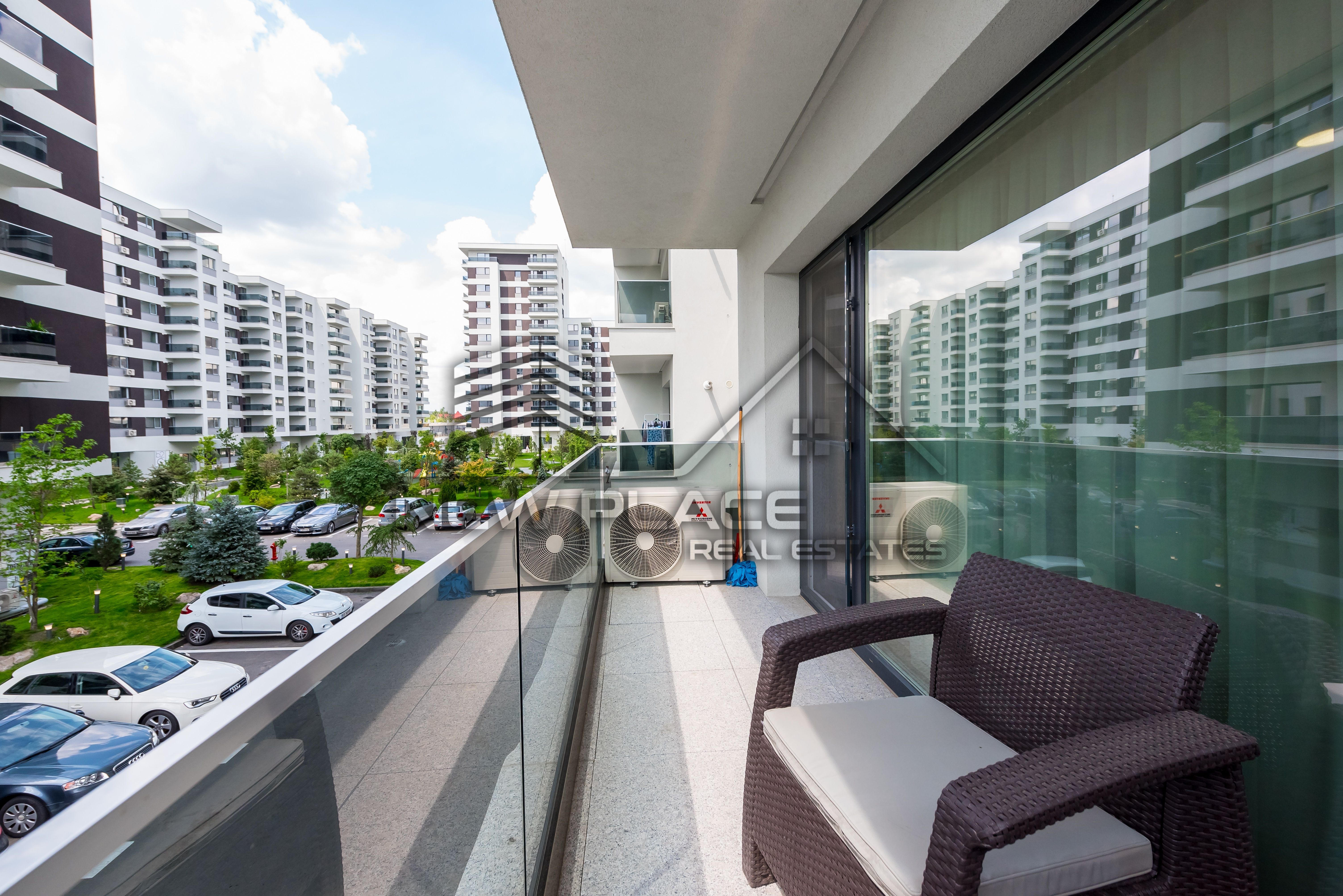4City North | Apartament exclusivist | Vedere curtea interioara | LUX — fotografia 19