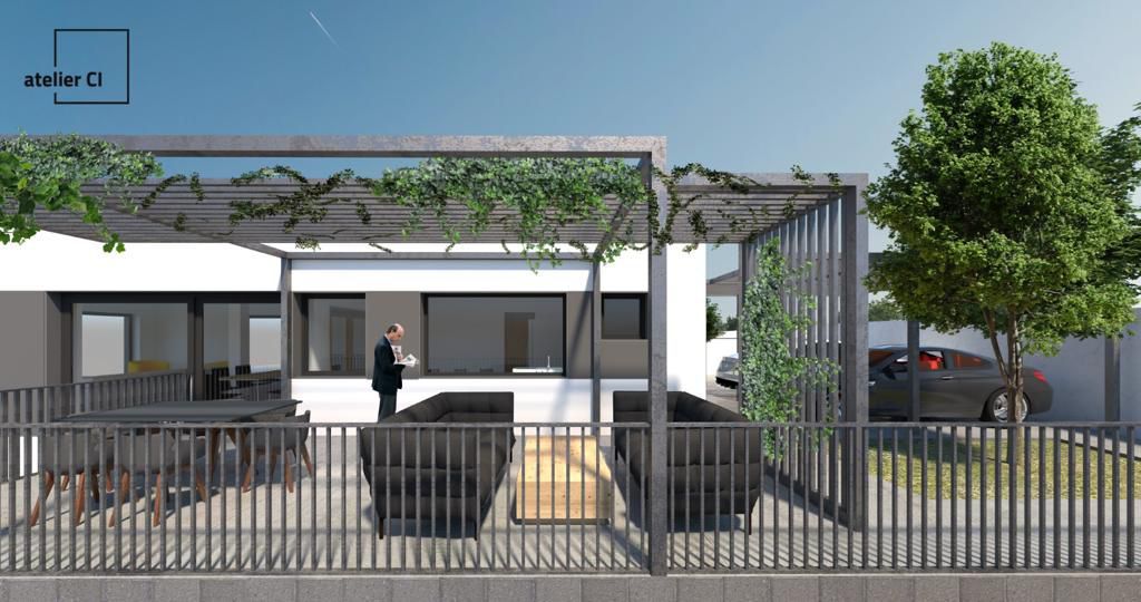 Vilă nouă design mediteranean, proiect deosebit și panoramă- 285.000 E — fotografia 4