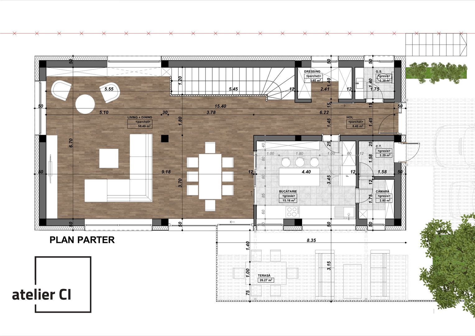 Vilă nouă design mediteranean, proiect deosebit și panoramă- 285.000 E — fotografia 7