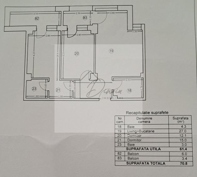 Apartament 3 camere de vânzare Baicului - Doamna Ghica I COMISION 0% — fotografia 3