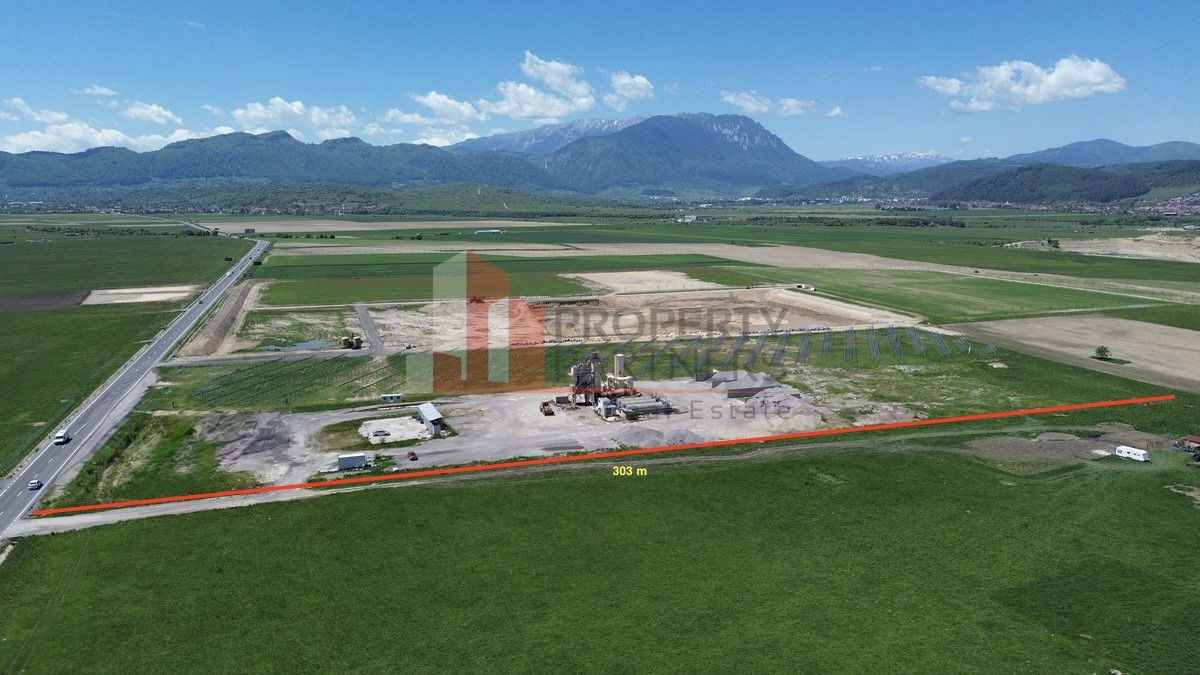 Teren pentru dezvoltare industrială/comercială 23.200 mp Râșnov DN73 — fotografia 5