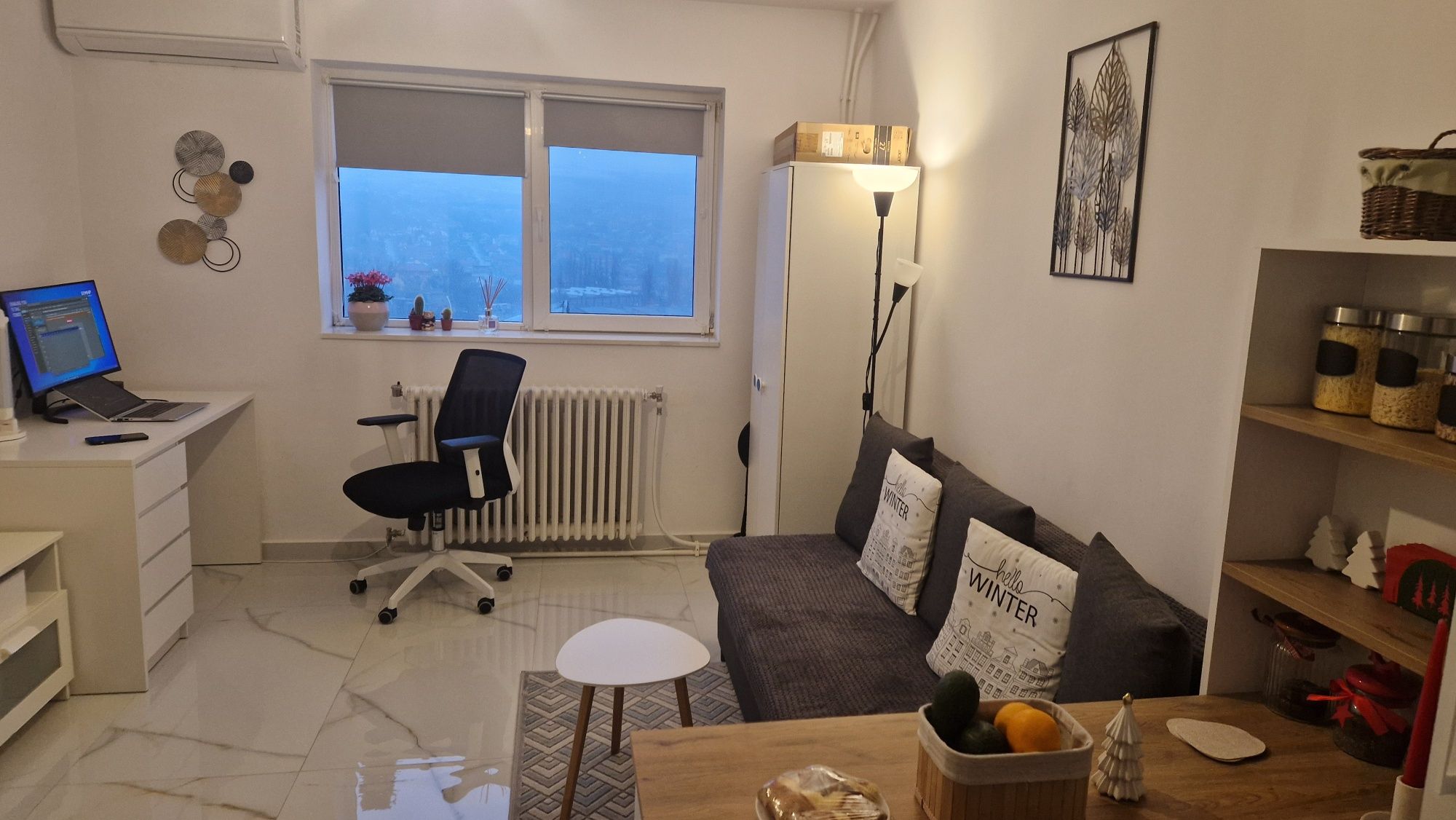 Gruia – Apartament 1 cameră renovat, mobilat, 21 mp — fotografia 3