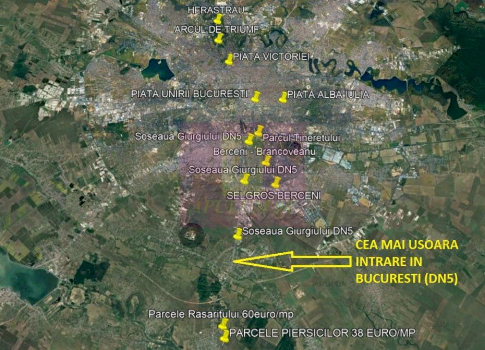 Teren construcție casă - 1 Decembrie - Zona Metropolitană București — fotografia 3